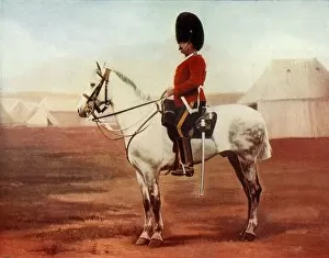 Dragoon Guards Gallery: Sergeant-Major of the 2nd Dragoons. (Royal Scots Greys), 1900. Creator: Gregory & Co