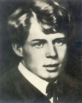 Images Dated 30th March 2010: Sergei Yesenin, Russian poet, 1910s