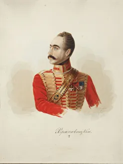 Gouache On Paper Gallery: Sergey Iasonovich Khrapovitsky, 1839