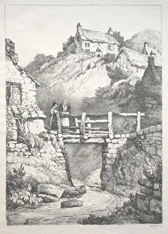 A Series of Ancient Buildings and Rural Cottages in the North of England: Runswick, 1821