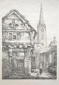 A Series of Ancient Buildings and Rural Cottages in the North of England: At York, Street