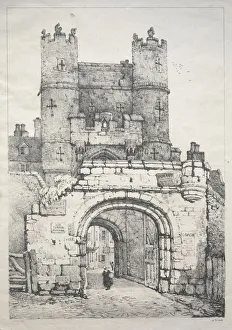A Series of Ancient Buildings and Rural Cottages in the North of England: At York