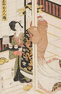 Platform Shoes Prints: From the series Hana ayame gonin zoroi (Five women as beautiful as irises)