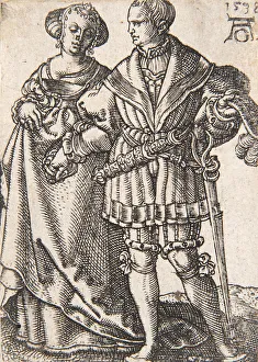 From the series The Small Wedding Dancers, 1538. Creator: Aldegrever
