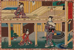 From the series Sono sugata yukari no utsushi-e (Magic Lantern Slides of That Romantic