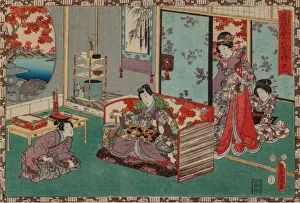 From the series Sono sugata yukari no utsushi-e (Magic Lantern Slides of That Romantic