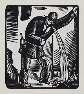 Ukrainian Prints: From the series 'Wine, women and cards'