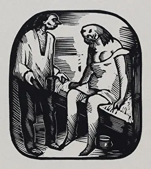 Chamber Pot Prints: From the series 'Wine, women and cards'
