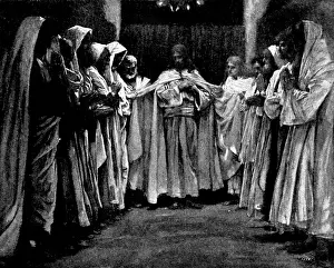 Disciples Prints: The Last Sermon, 1898. Creator: Unknown