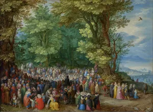 Vendor Prints: The Sermon on the Mount, 1598. Creator: Jan Brueghel the Elder
