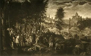The Sermon of St. John the Baptist, c1550, (1903). Creator: Unknown The Sermon of St. John the Baptist, c1550, (1903). Creator: Unknown