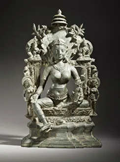 The Serpent Goddess Manasa, c.900. Creator: Unknown