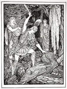 Jason And The Argonauts Collection: How the Serpent that guarded the Gold Fleece was slain, 1926