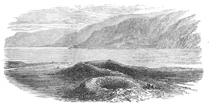 Loch Prints: Serpent-shaped mound in Argyleshire, 1872. Creator: Unknown