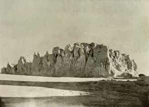 Serrated Edge of Glacier South of Cape Borne, Ross Island, c1908, (1909)
