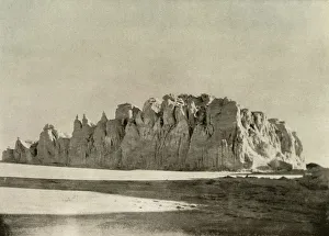 Serrated Edge of Glacier South of Cape Borne, Ross Island, c1908, (1909) Serrated Edge of Glacier South of Cape Borne, Ross Island, c1908, (1909)