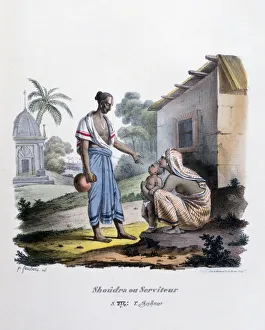 Marlet Co Prints: Servant, 1828. Artist: Marlet et Cie