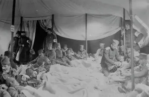 Servian Red Cross, 1912. Creator: Bain News Service