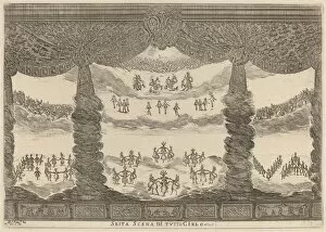 Stefano Della Bella Collection: Sesta Scena di Tutto Cielo, 1637. Creator: Stefano della Bella