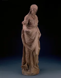 Evangelist Gallery: One of the Set of the Four Evangelists: John, modeled c. 1580