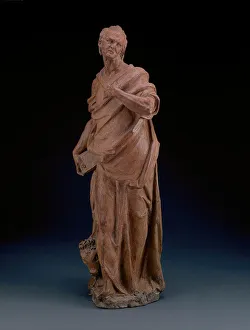Evangelist Gallery: One of the Set of the Four Evangelists: Luke, modeled c. 1580