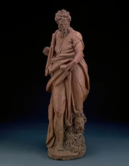 Evangelist Gallery: One of the Set of the Four Evangelists: Mark, modeled c. 1580