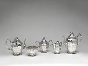 And E Prints: Set of silver tableware, 1852 / 64. Creator: J. T. and E. M. Edwards