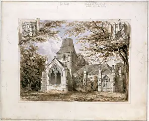 Billings Prints: Seton Chapel, Haddington - South East, 1845 - 1852. Creator: Robert William Billings