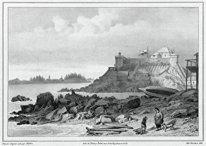 Remote Collection: Settlement of Novo-Arkhangel'sk (Sitka Island), Northwest Coast of America, 19th century