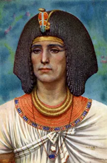 Sety I, Ancient Egyptian pharaoh of the 19th Dynasty, 13th century BC (1926). Artist: Winifred Mabel Brunton Sety I, Ancient Egyptian pharaoh of the 19th Dynasty, 13th century BC (1926). Artist: Winifred Mabel Brunton
