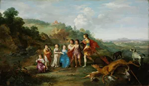 The Seven Children of the Winterking, 1628. Artist: Poelenburgh, Cornelis, van (1594 / 95-1667)