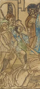 One of the Seven Falls of Christ (Schr. 645), 15th century. 15th century. Creator: Anon