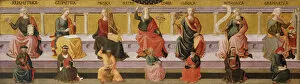 Rhetoric Gallery: The Seven Liberal Arts, c. 1450. Artist: Pesellino, Francesco di Stefano (1422-1457)