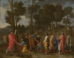 Anointing Of The Sick Collection: Seven Sacraments: Ordination, ca 1637-1640. Artist: Poussin, Nicolas (1594-1665)