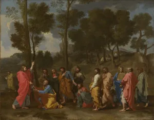 Anointing Of The Sick Collection: Seven Sacraments: Ordination, ca 1637-1640. Artist: Poussin, Nicolas (1594-1665)