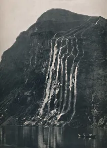 Geirangerfjord Prints: The seven Sisters, 1914. Creator: Unknown