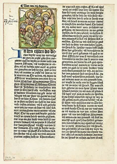 Jacopo Da Voragine Prints: The Seven Sleepers from Der Heiligen Leben