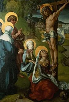 Seven Sorrows Polyptych (Crucifixion), 1495-1496. Creator: Dürer, Albrecht (1471-1528)
