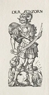 The Seven Vices: Wrath. Creator: Hans Burgkmair (German, 1473-1531)