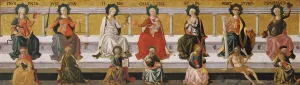 Wealth Collection: The Seven Virtues, c. 1450. Artist: Pesellino, Francesco di Stefano (1422-1457)
