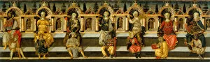 Avaritia Gallery: The Seven Virtues, c. 1467-1469. Artist: Guidi (called Scheggia), Antonfrancesco (1441-1476)