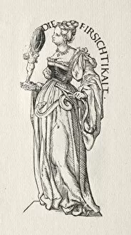 Seven Virtues: Prudence. Creator: Hans Burgkmair (German, 1473-1531)