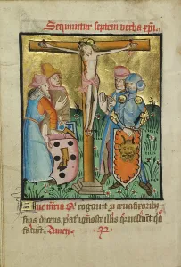 Illumination Painting Prints: The Seven Last Words of Christ; Illustrated Vita Christi