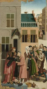 Ragged Prints: The Seven Works of Mercy, 1504. Creator: Master of Alkmaar
