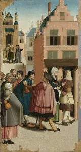 Pilgrims Prints: The Seven Works of Mercy, 1504. Creator: Master of Alkmaar