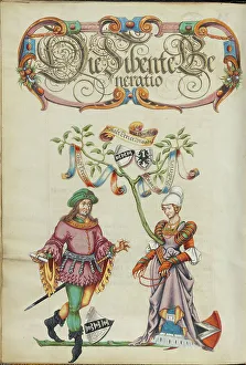 Hose Prints: The Seventh Generation, Sebaldt Derrer, about 1626-1711. Creator: Unknown