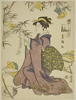 Habit Gallery: The Seventh Month (Shichi gatsu), from the series 'Fashionable Twelve Months (Furyu)