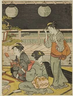 Lanterns Gallery: The Seventh Month (Shichigatsu), from the series 'Twelve Months in the South (Minami)