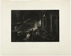 Seventh Plague, from Illustrations of the Bible, 1833. Creator: John Martin