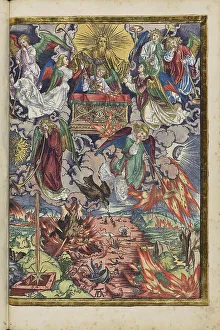 Albrecht 1471 1528 Prints: The seventh seal and the first four trumpets